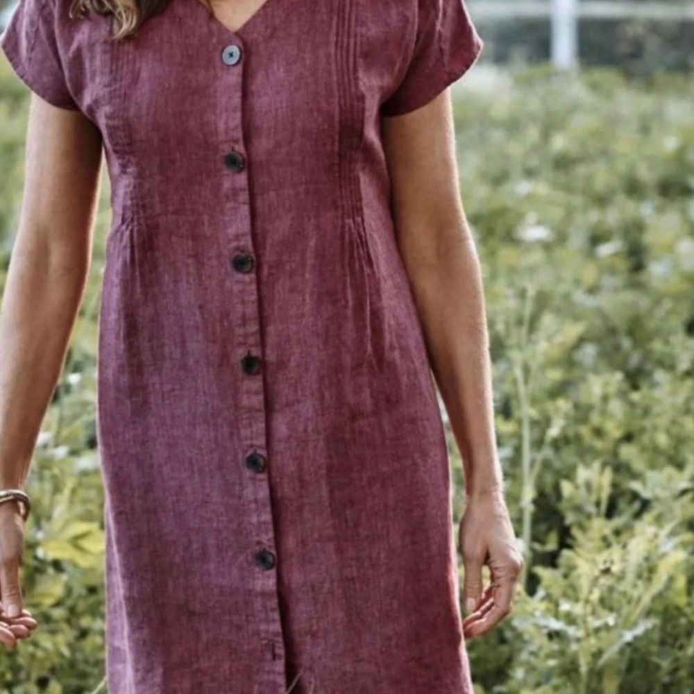 J. Jill Love Linen tunic dress  size XS